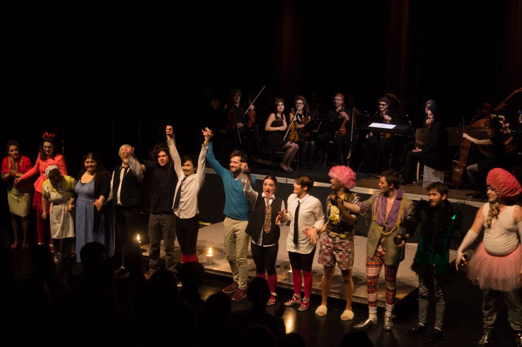 Ein Theaterstück im ARTUS - Théâtre Universitaire de Strasbourg 