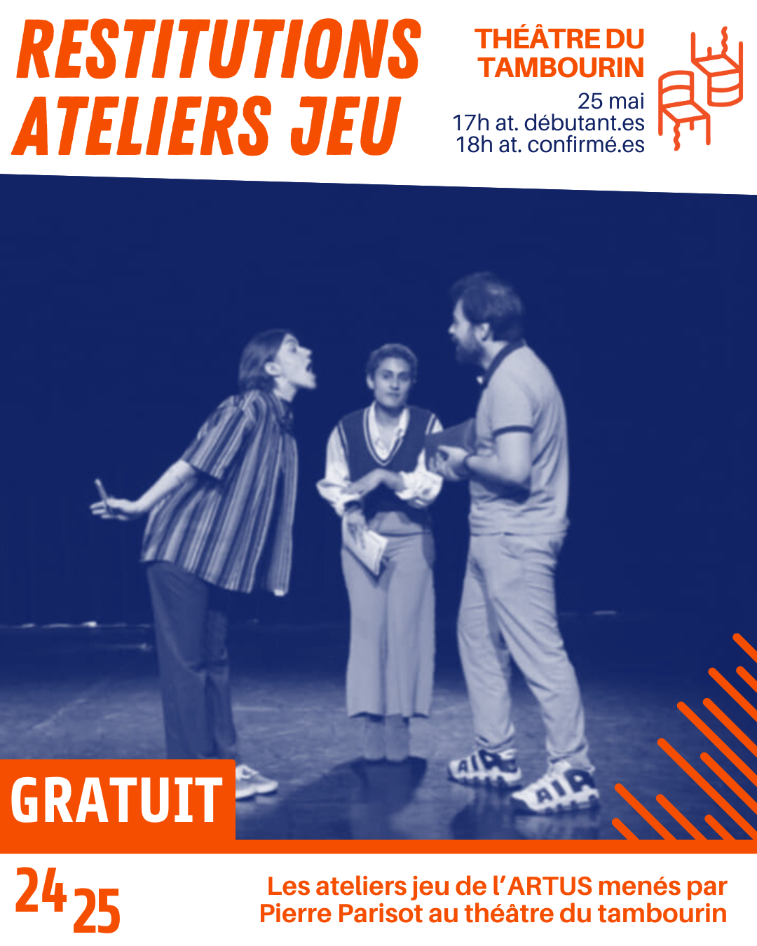 Restitutions des ateliers jeu